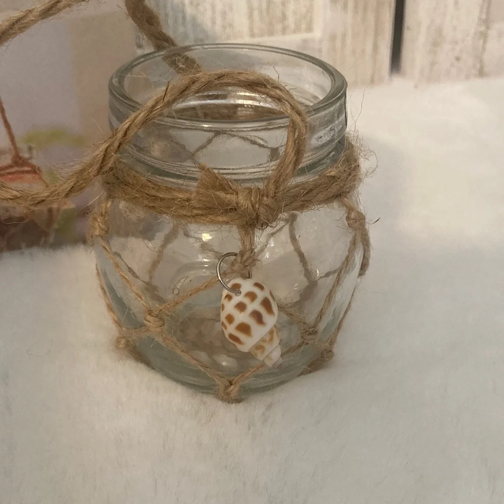 Hanging Glass Candle Holders